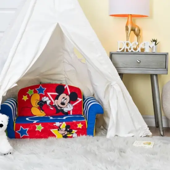 Marshmallow Furniture Flip Open Sofa - Mickey Mouse image {3}