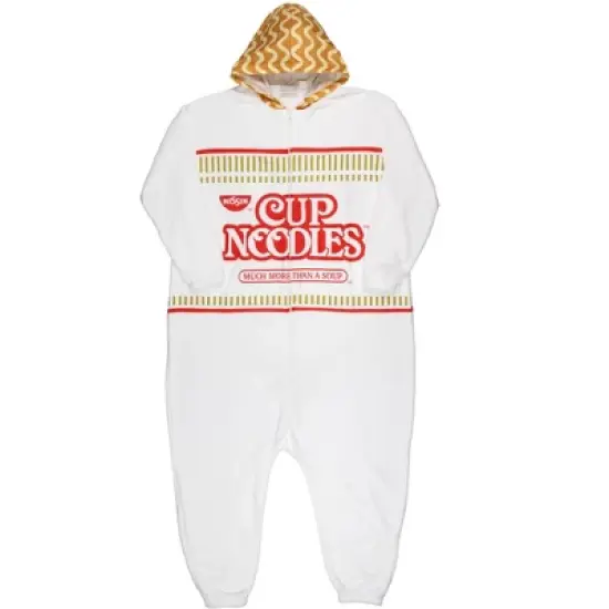 Nissin Top Ramen Cup Noodles Costume Pajama One Piece Kigurumi Union Suit image {3}
