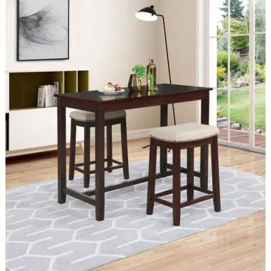 36" Claridge Counter Height Pub Table - Linon image {8}
