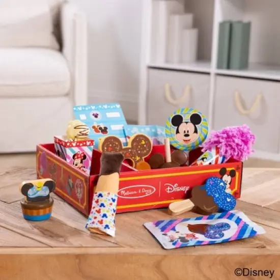 Melissa & Doug Disney Snacks & Popcorn Wooden Play Food Set - 24pc image {8}