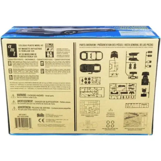 Skill 2 Model Kit 1995 Toyota Supra Convertible 1/25 Scale Model by AMT image {3}