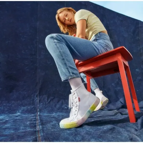 Levi's Womens Mdrn Hi DF Fashion Hightop Sneaker Shoe image {6}