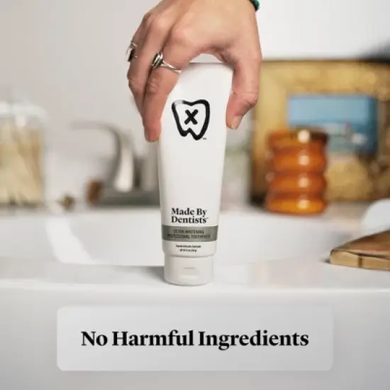 Made By Dentists Ultra Whitening Toothpaste - Fluoride Anticavity Toothpaste - Fresh Mint Flavor - 4.2 oz image {2}