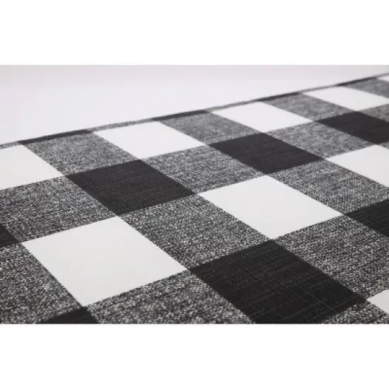 25" Anderson Floor Pillow Black - Pillow Perfect image {1}