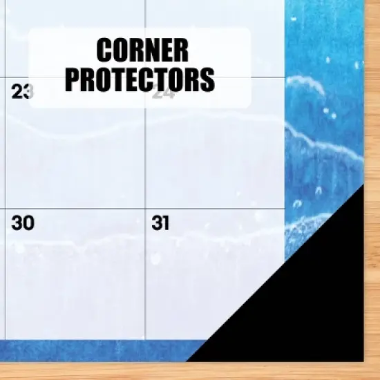 Willow Creek Press 17"x12" 2026 Beaches Small Monthly Deskpad image {4}