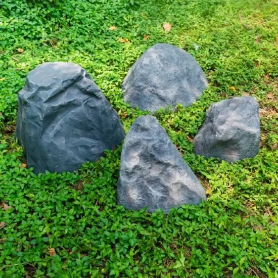 Outdoor Natural Artificial Arrow Rock Decor for Gardens, Lawns, and Landscapes image {7}