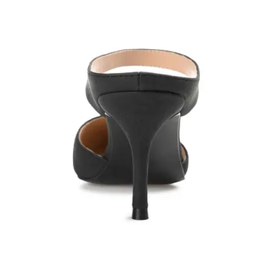 Journee Collection Womens Maevali Mules Mid Stiletto Pointed Toe Pumps image {2}