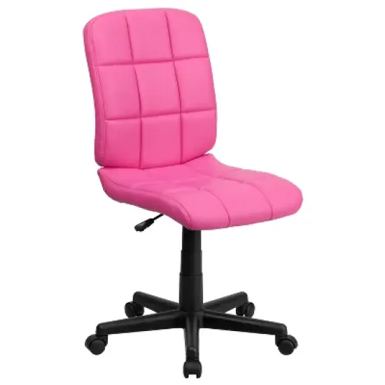 Emma and Oliver Mid-Back Quilted Vinyl Swivel Task Office Chair image {15}