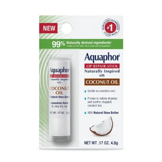 Aquaphor Lip Repair Stick For Immediate Relief - Coconut - 0.17oz image {13}