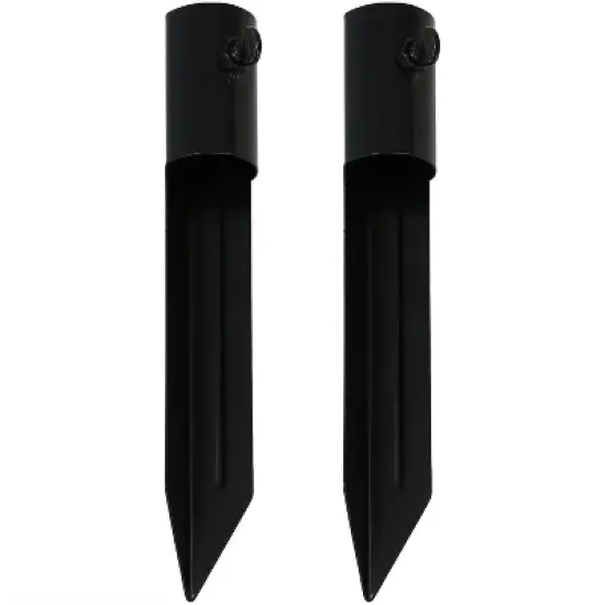 Sunnydaze Outdoor Universal Steel Metal Ground Stake Accessory for Patio and Lawn Torches - Black image {7}
