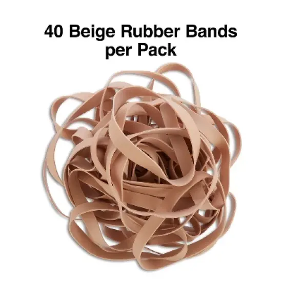 Staples Multi-Purpose Rubber Bands #107 1 lb. Resealable BG 40/PK (28626-CC) 808018 image {2}