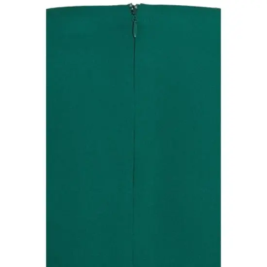 Women's Plus Size Side Split Dress - sea green | CITY CHIC image {6}