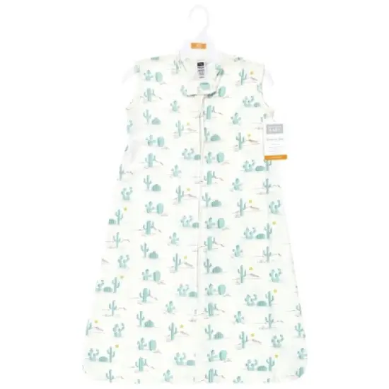 Hudson Baby Cotton Sleeveless Wearable Sleeping Bag, Sack, Blanket, Desert Cactus image {1}