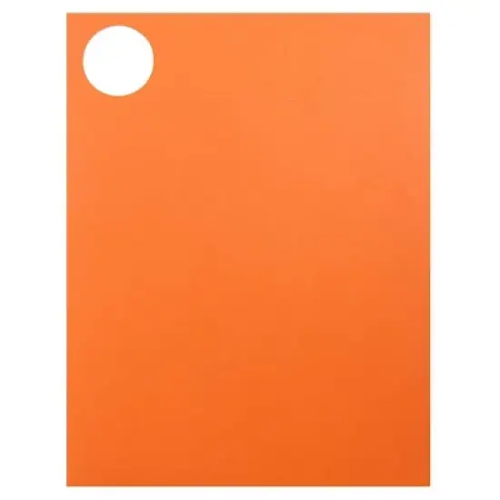 JAM Paper Circle Sticker Seals 1 2/3" 120ct - Orange: Envelope Seal Stickers, Multipurpose Label Stickers image {1}