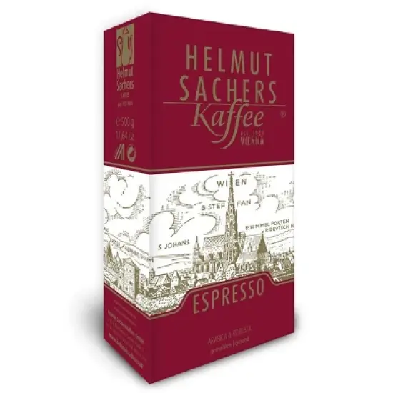 Helmut Sachers Espresso Ground Coffee 17.6oz/500g image {5}