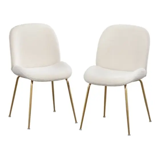 Set of 2 Shaun Upholstered Modern Dining Chairs - Lifestorey image {6}