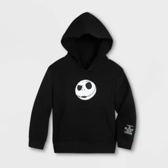 Boys' The Nightmare Before Christmas Jack Skellington Fleece Pullover Sweatshirt - Black - Disney Store image {3}