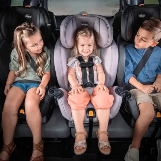 Chicco OneFit LX ClearTex All-in-One Convertible Car Seat - Smoke image {3}