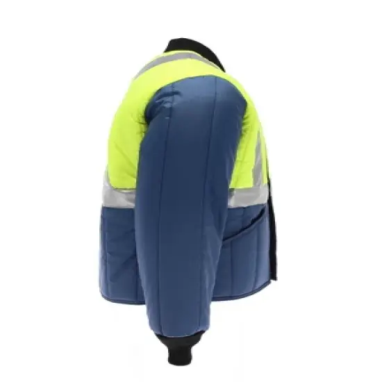 RefrigiWear HiVis Cooler Wear Water-Repellent Insulated Jacket image {3}