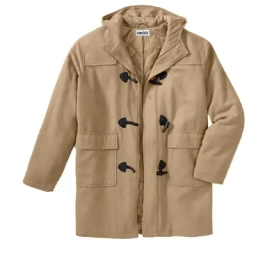 KingSize Men's Big & Tall Toggle Parka Coat image {3}