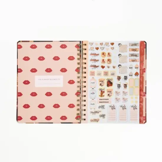 Be Rooted Be Rooted 7"x9" Academic Planner 2025 - 26 All Over Print Brown image {2}