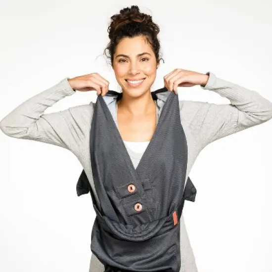 Infantino Hug & Cuddle Adjustable Hybrid Wrap Baby Carrier image {10}