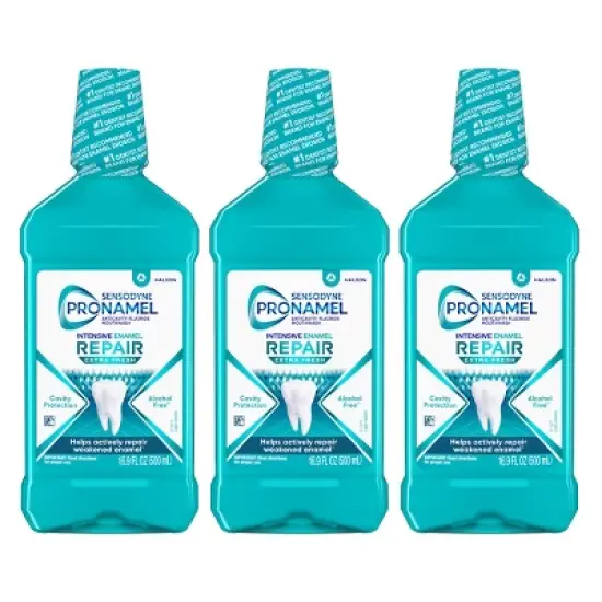 Sensodyne Intensive Enamel Repair - Extra Fresh - 500ml/3pk image {13}