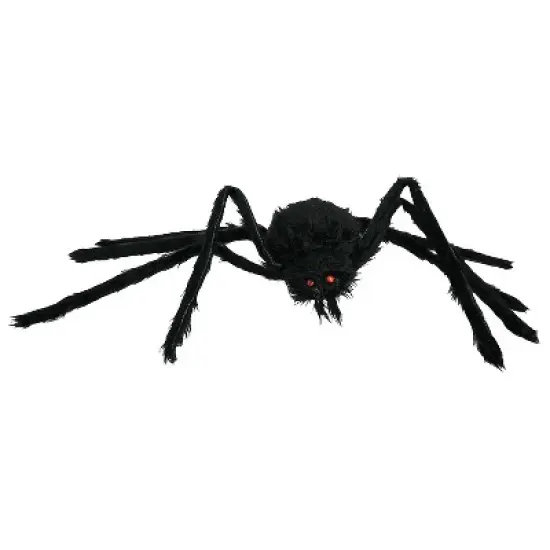Sunstar Walking Spider Halloween Decoration - 39 in - Black image {1}