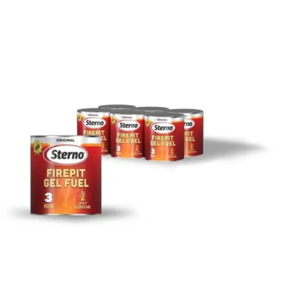 Sterno Products 13 fl oz 6pk Firepit Gel Fuel image {7}