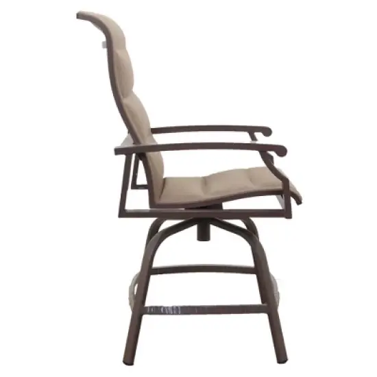 Courtyard Casual Madison 5 pc Balcony Set  Includes:  One Balcony Table and Four Swivel Balcony Bar Stools image {5}