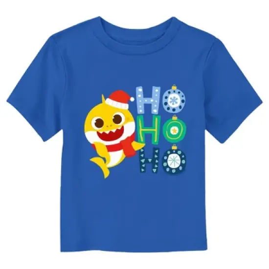 Toddler's Baby Shark Christmas Ho Ho Ho T-Shirt image {2}