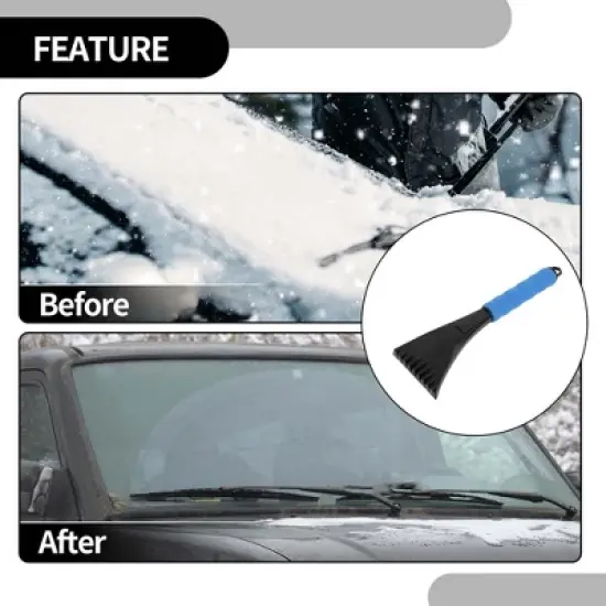 Unique Bargains Universal Car Ice Scraper SUV Snow Frost Remover for Car Truck RV Windscreen 1pc image {3}