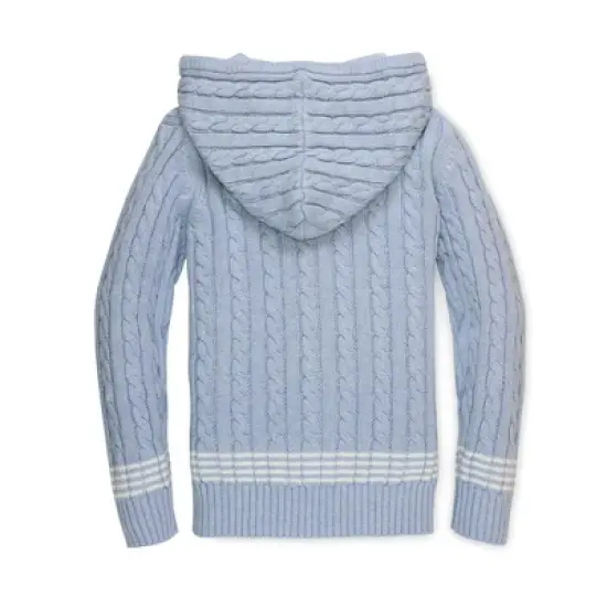 Hope & Henry Boys' Zip-Up Textured Sweater, Infant image {3}