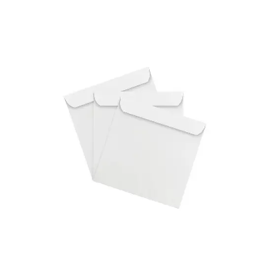 JAM Paper 12.5" x 12.5" Large Square Invitation Envelopes White 25/Pack 3992322 image {2}