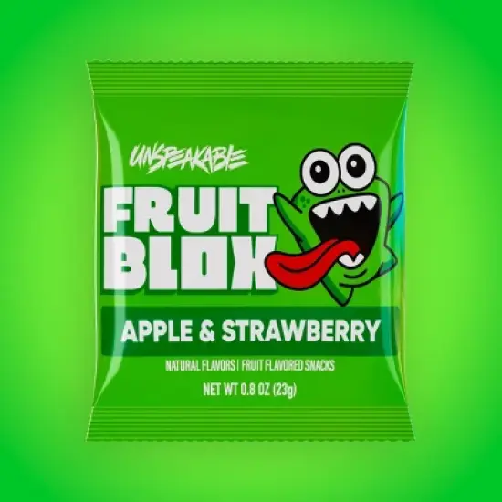 FruitBlox Unspeakable Apple & Strawberry Fruit Snacks - 17.6oz/22ct image {3}