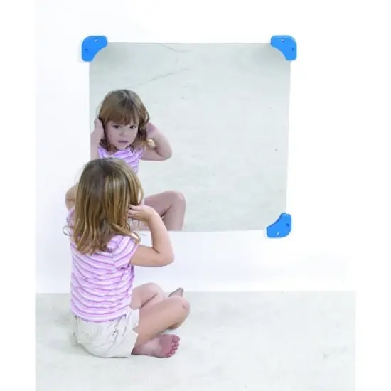 Children's Factory Square Mirror, 24" image {1}