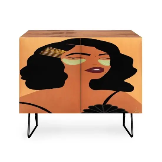 EELISE_NDRI Mean Greens Credenza - Deny Designs image {5}