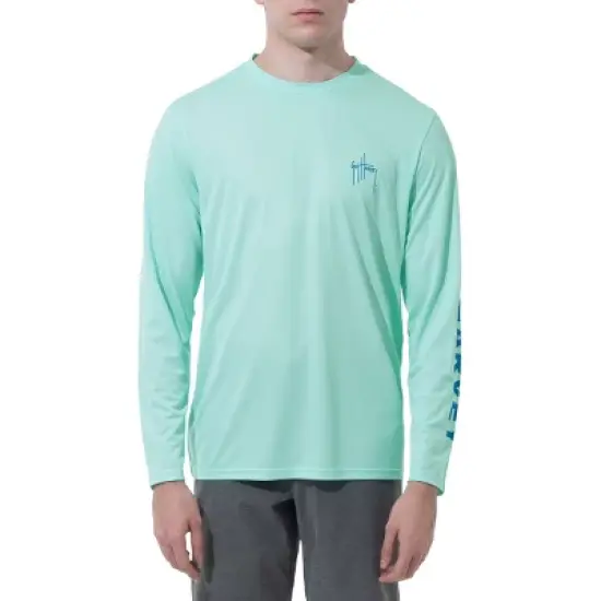 Guy Harvey Men's Long Sleeve Performance Sun Protection Shirt UPF 50+ image {4}