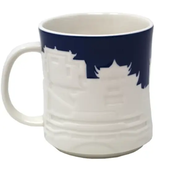 Starbucks Collector Relief Series Chengdu Ceramic Mug, 16 Oz image {2}
