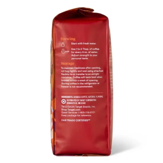 Naturally Flavored PUMPKIN SPICE Light Roast Ground Coffee - 12oz - Good & Gather&trade; image {1}