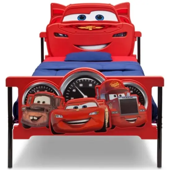 Twin Disney Pixar Cars Plastic 3D Bed - Delta Children image {5}