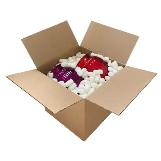 UOFFICE  6 Cu. Ft. Anti-Static Packing Peanuts Bio-Degradable Environmentally Friendly Void Fill image {5}
