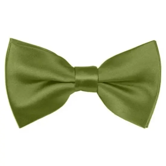 Men's Solid Color 2.5 W And 4.5 L Inch Pre-Tied adjustable Bow Ties image {22}