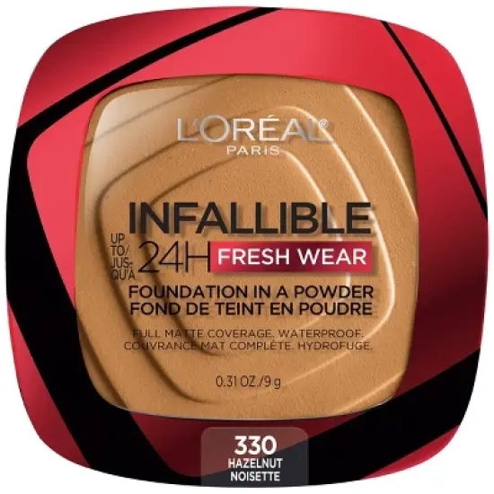 L'Oreal Paris Infallible Up to 24H Fresh Wear Foundation in a Powder - 0.31oz image {22}