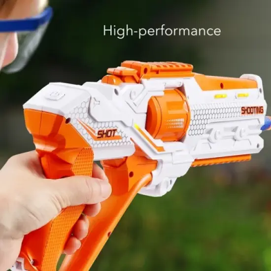 HOM Electric Gel Blaster Toy - Advanced High-Capacity Magazine, Rapid-Fire Automatic Splatter Ball Blaster for Ages 14+ image {2}