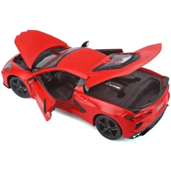 2020 Chevrolet Corvette Stingray C8 Red 1/18 Diecast Model Car by Maisto image {3}