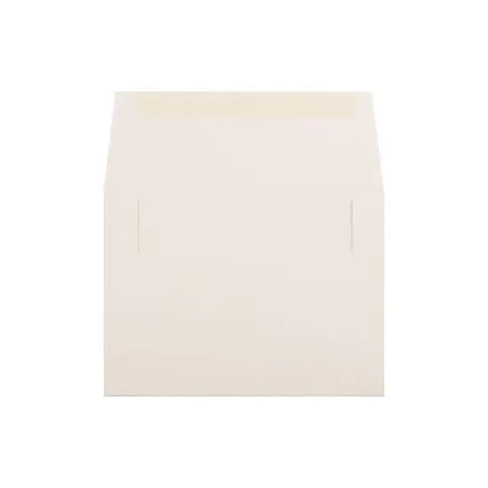 JAM Paper A6 Strathmore Invitation Envelopes 4.75 x 6.5 Natural White Wove 30243 image {1}