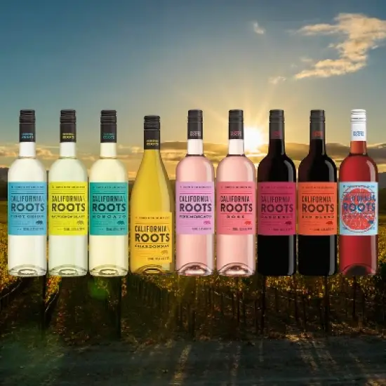 Moscato White Wine - 750ml Bottle - California Roots&trade; image {3}