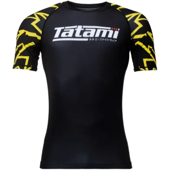 Tatami Fightwear Recharge Short Sleeve Rashguard - Bolt image {6}