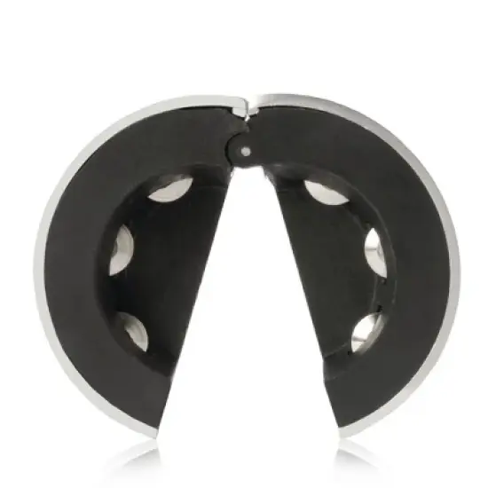 True Cutlass 6-Blade Wine Foil Cutter Tool - Stainless Steel, Wine Bottle Top Opener, Wine Blade, Wine Accessory, Silver image {6}